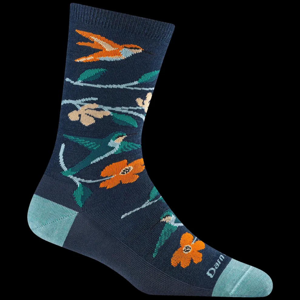 Birds of a Feather Crew Lightweight Lifestyle Socks for Women