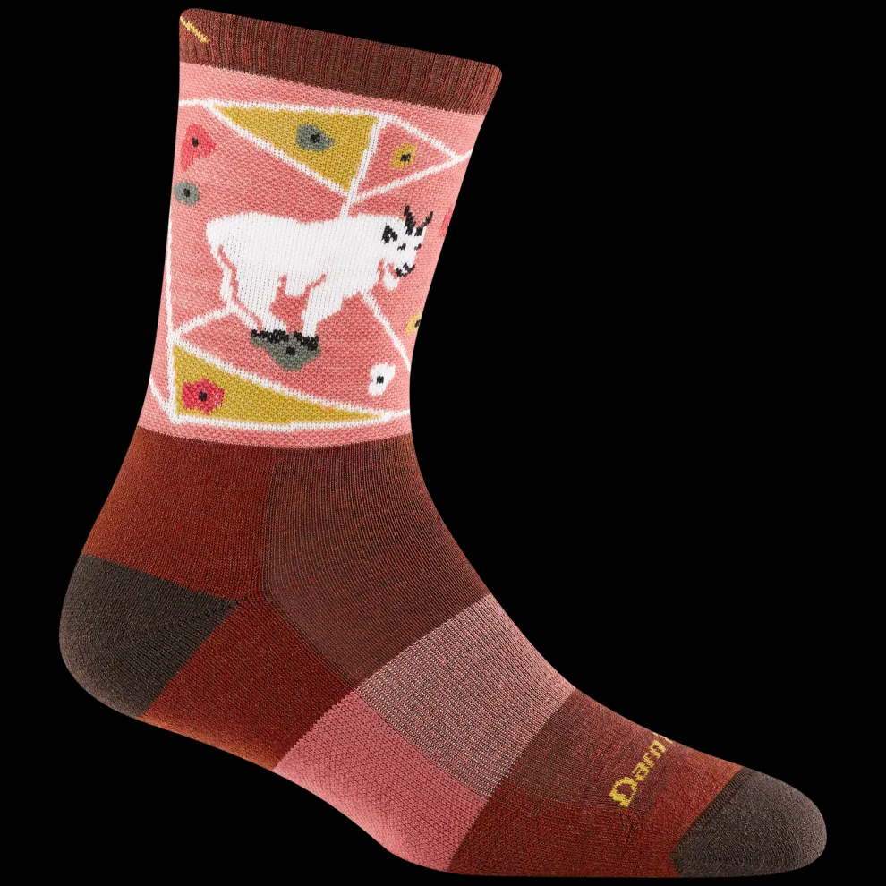 Critter Club Micro Crew Lightweight Hiking Socks for Women