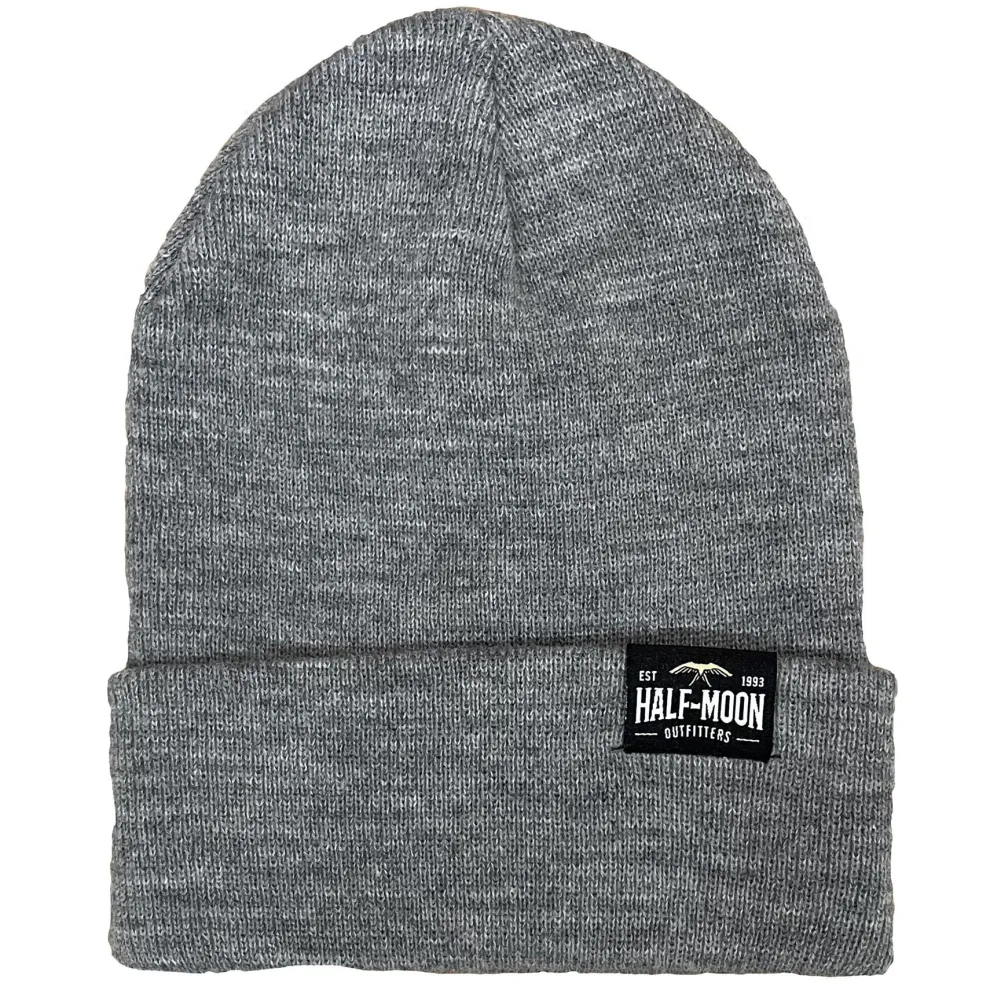 Diamond Bird Knit Beanie with Cuff