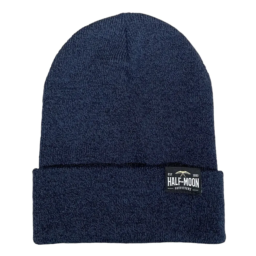 Diamond Bird Knit Beanie with Cuff