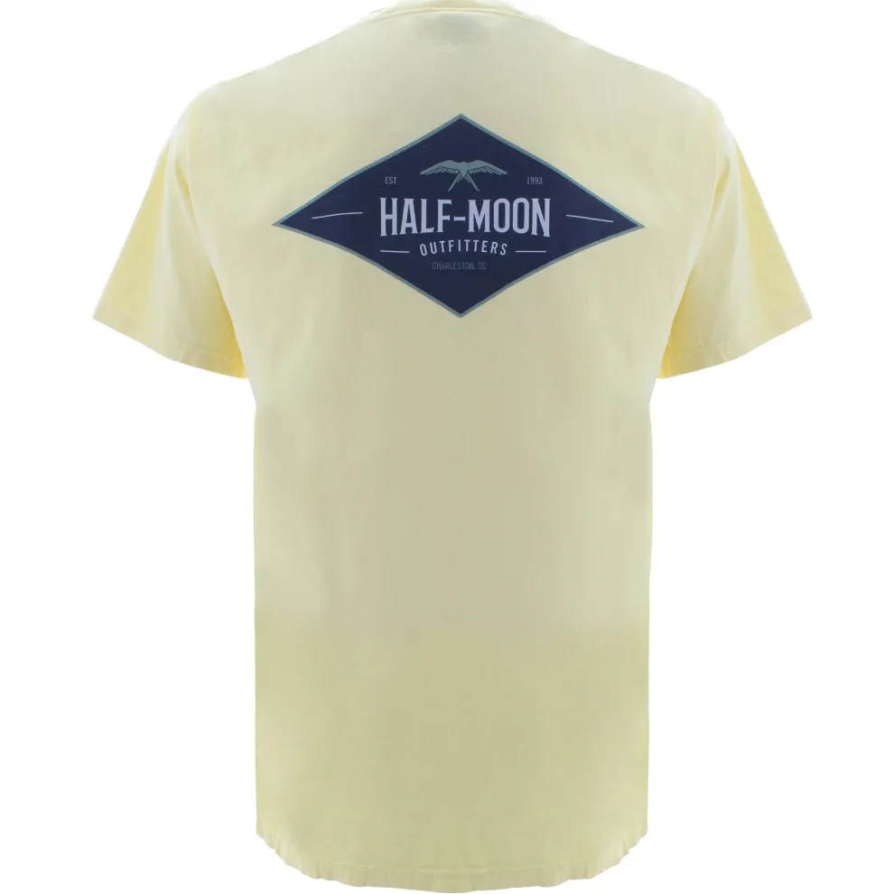 Diamond Bird Short Sleeve Pocket T-Shirt