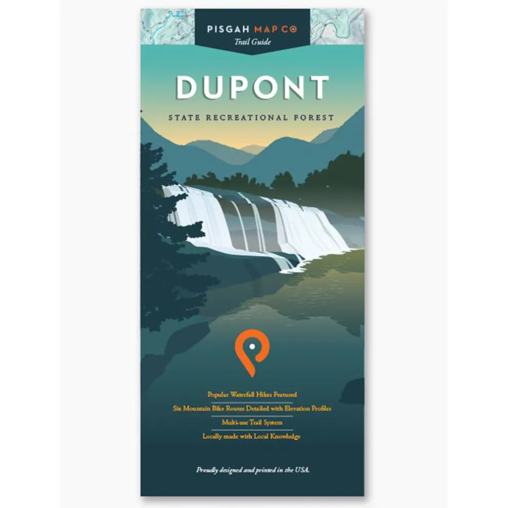 DUPONT STATE RECREATIONAL FOREST MAP