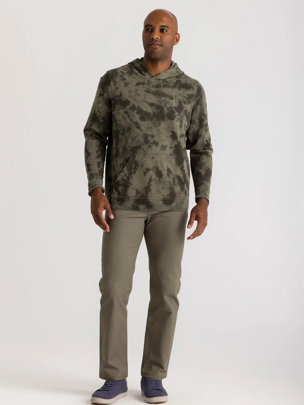 Embroidered Logo Fleece Hoodie for Men (SALE)