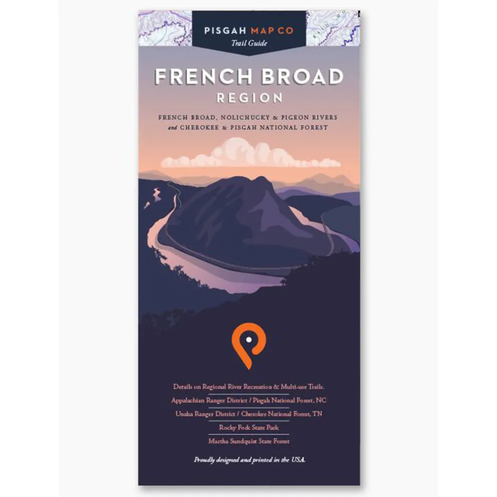 FRENCH BROAD REGION MAP