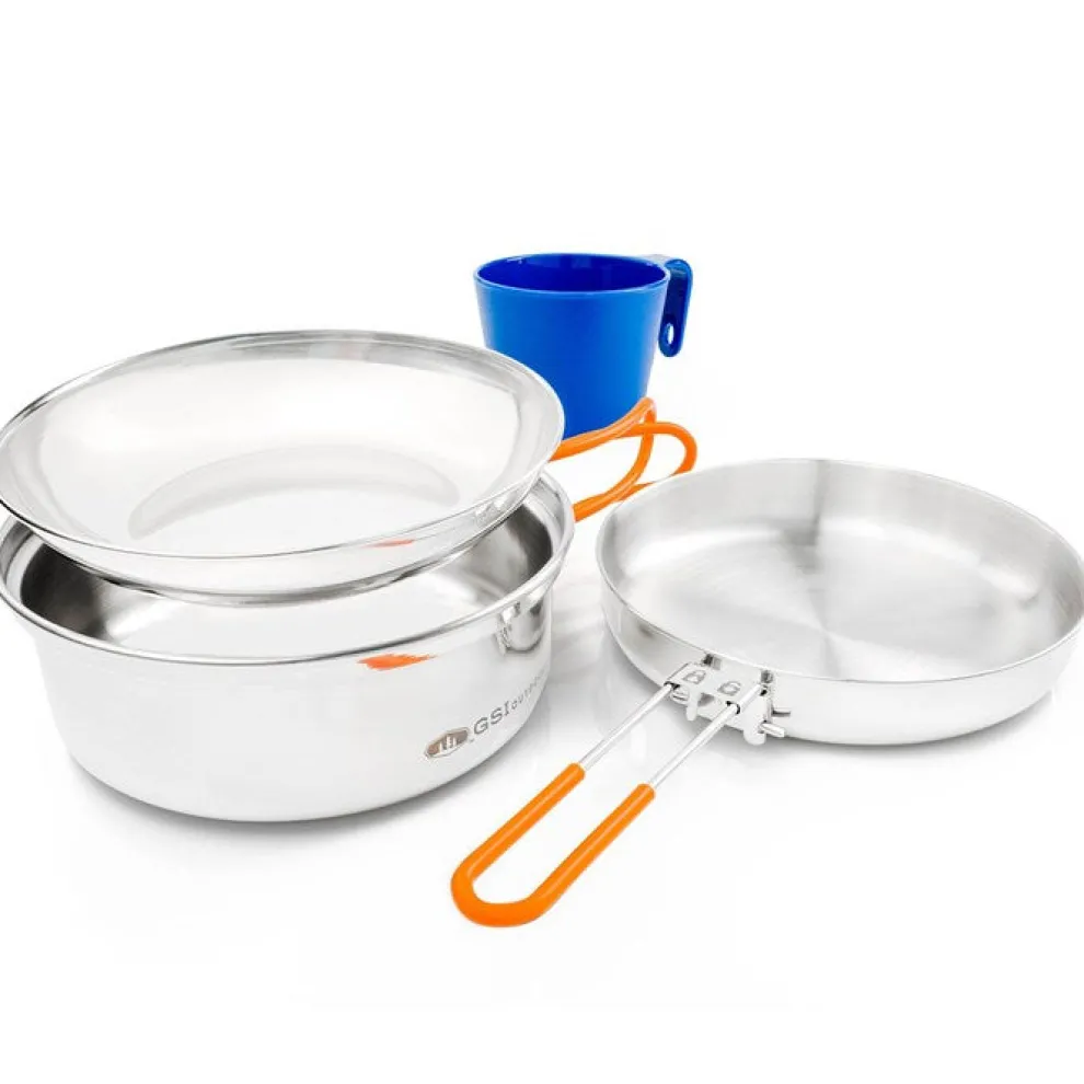 Glacier Stainless 1-Person Mess Kit