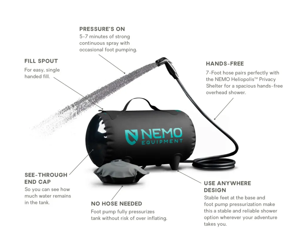 Helio Pressure Shower (SALE)