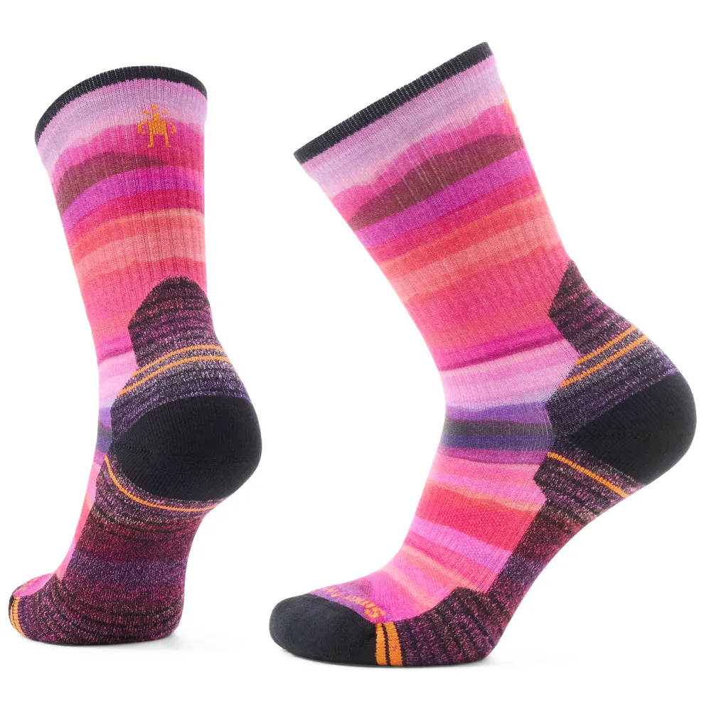 Hike Hilltop Daydream Print Light Cushion Crew Socks for Women