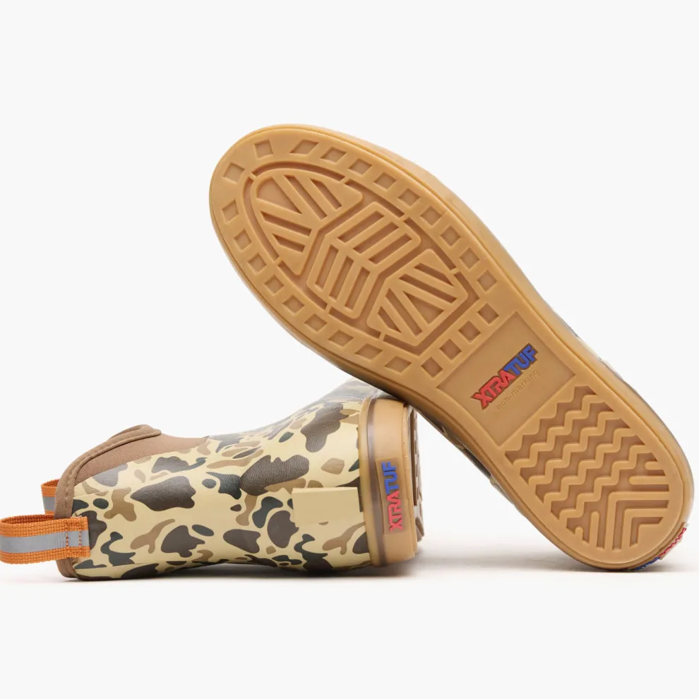 6-Inch Ankle Deck Camo Boots for Men