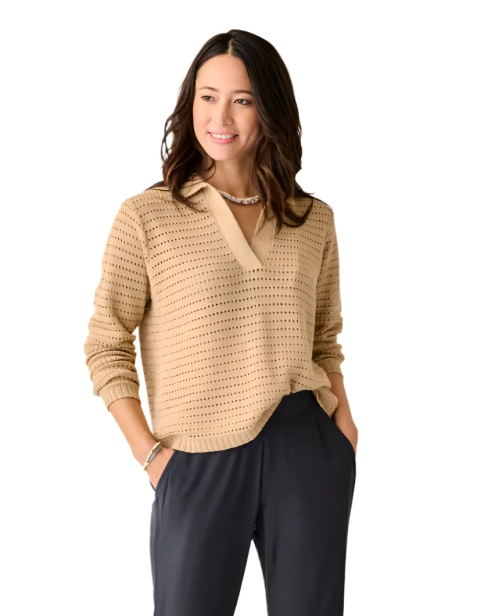 Morgan Polo Sweater for Women