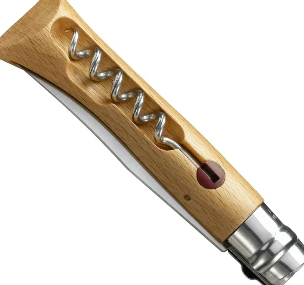 No.10 Corkscrew Stainless Steel Folding Knife