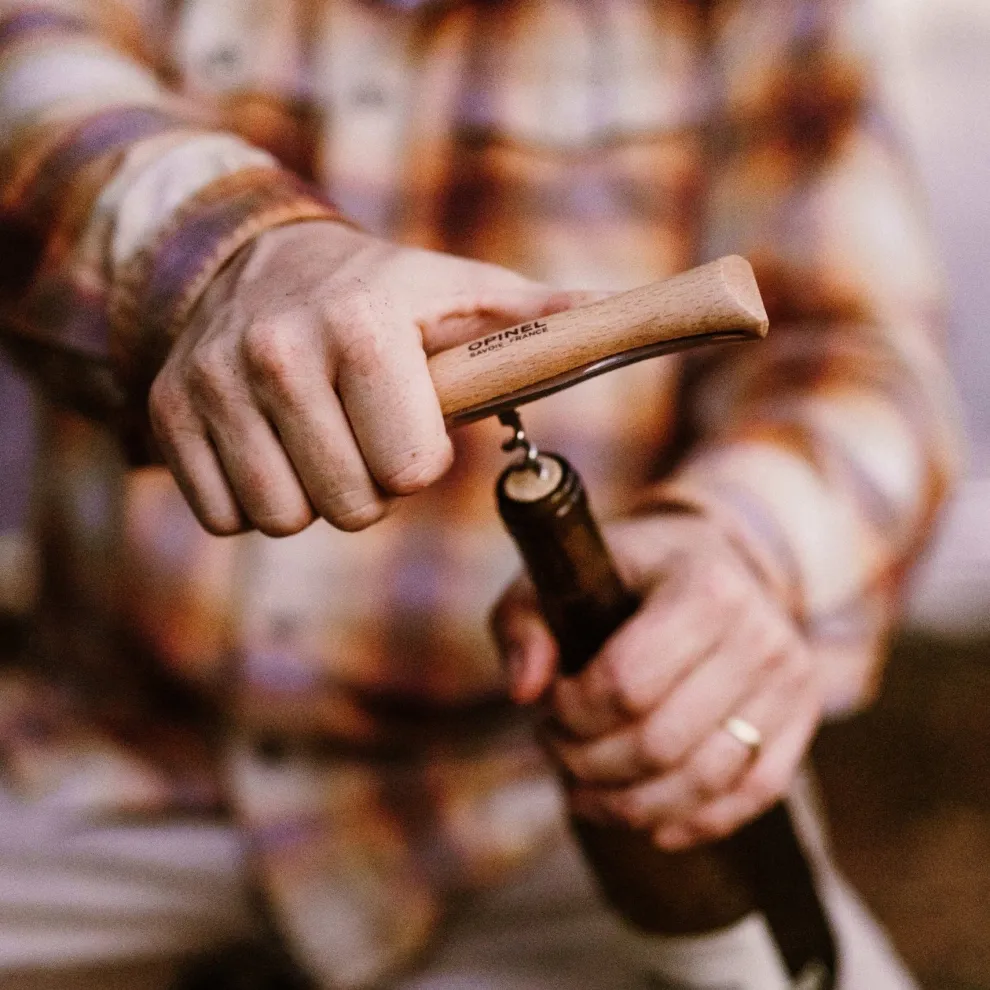 No.10 Corkscrew Stainless Steel Folding Knife