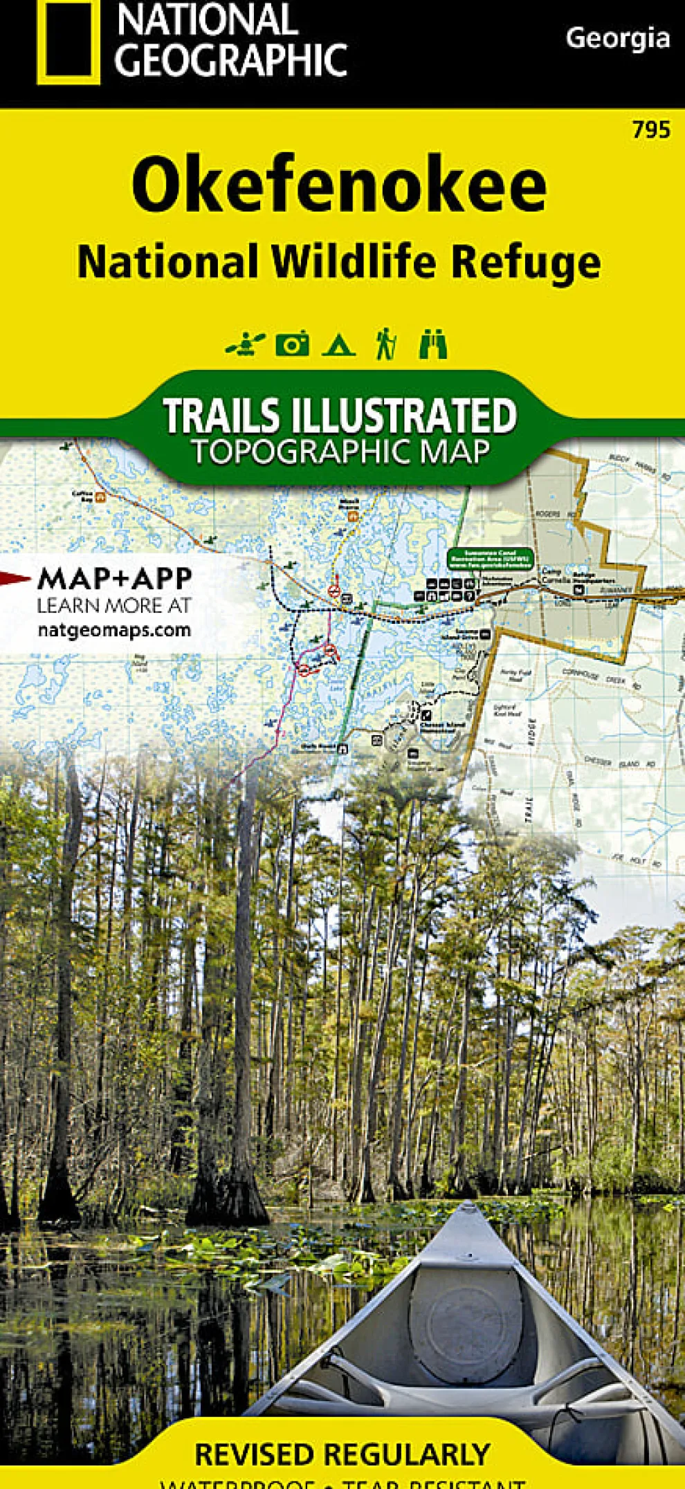 Okefenokee National Wildlife Refuge Map