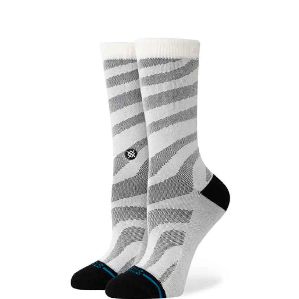 Torqued Crew Socks for Women