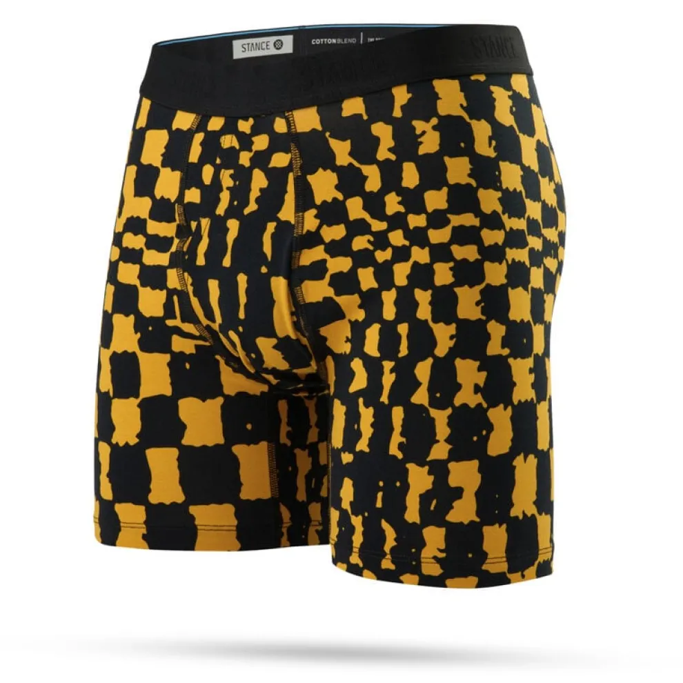Warp Check Cotton Boxer Brief for Men