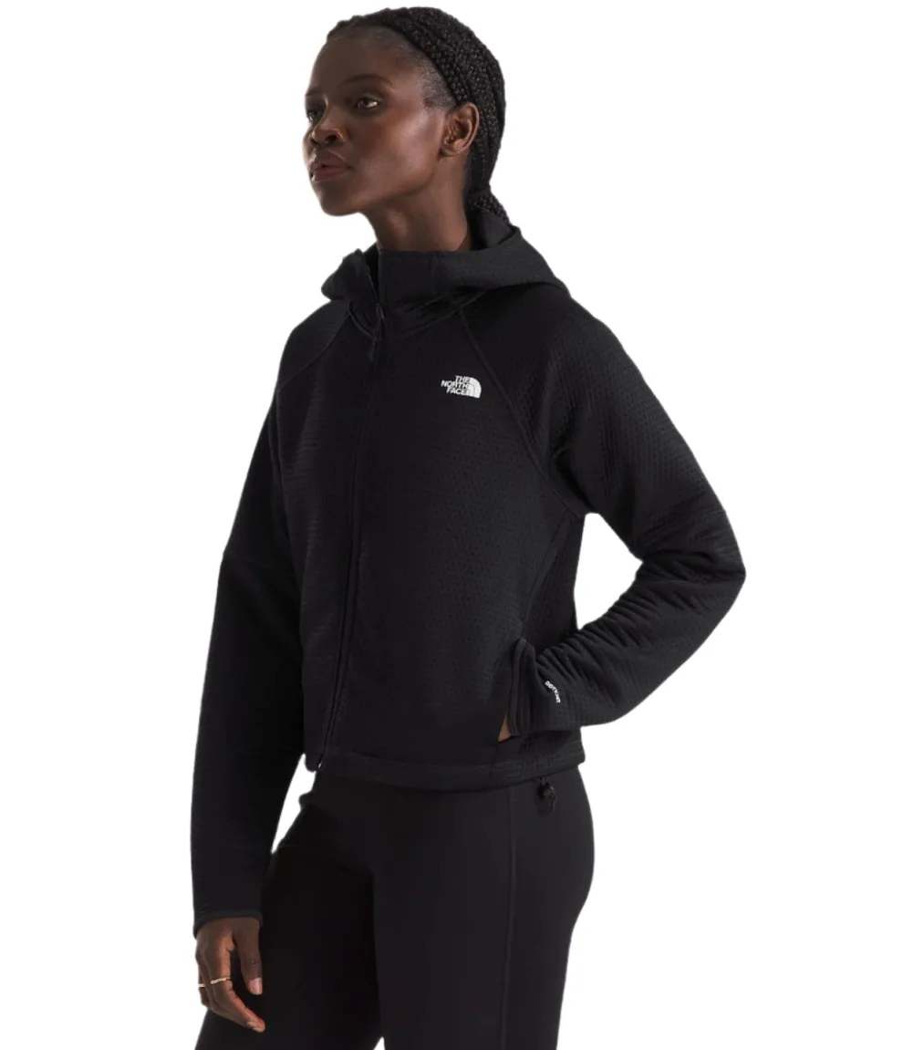 Womens DOTKNIT Thermal Full-Zip Hoodie